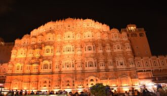 Hawa Mahal the pink city jaipur