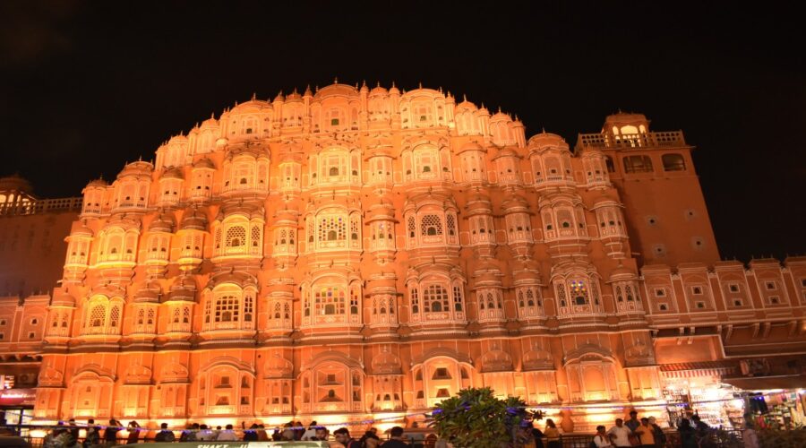 Hawa Mahal the pink city jaipur